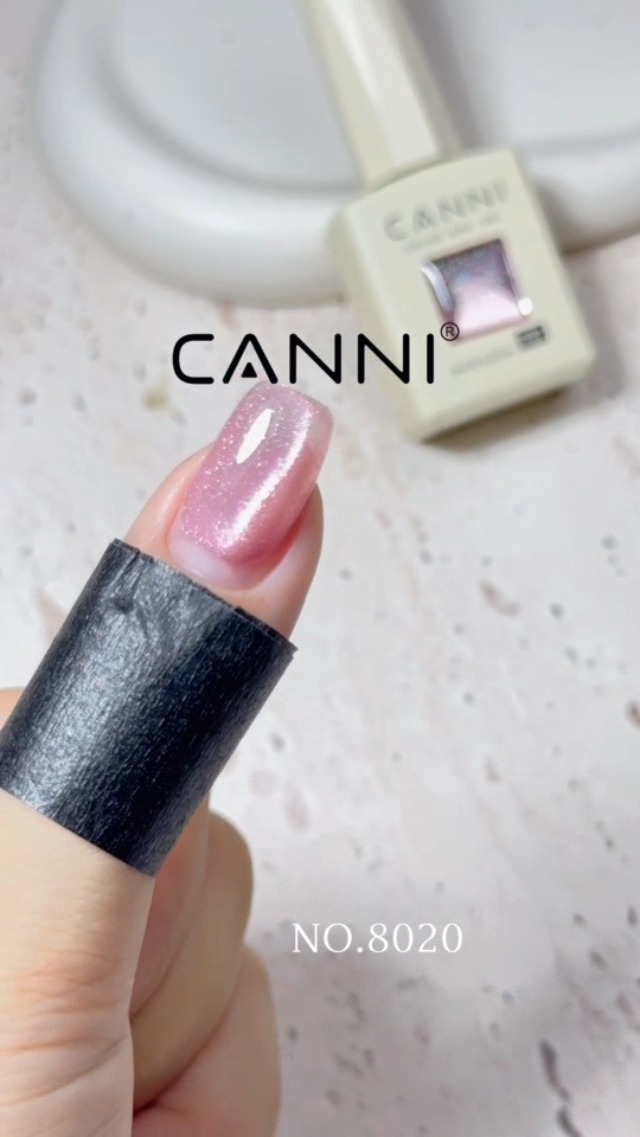 Amazon.com : CANNI 1 Pcs Blue Cat Eye Gel Nail Polish, Blue